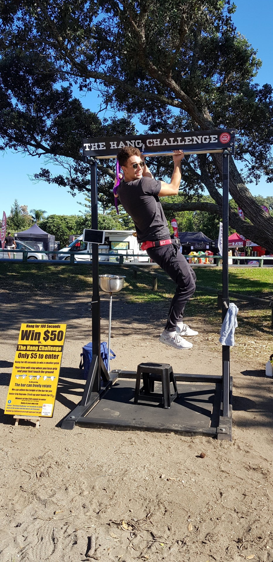 Paul at The Hang Challenge